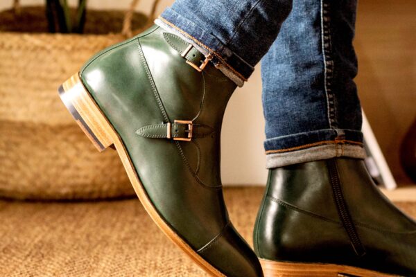 Sole: natural Goodyear Welt, leather sole

Retail: $530  w/20% discount: $424